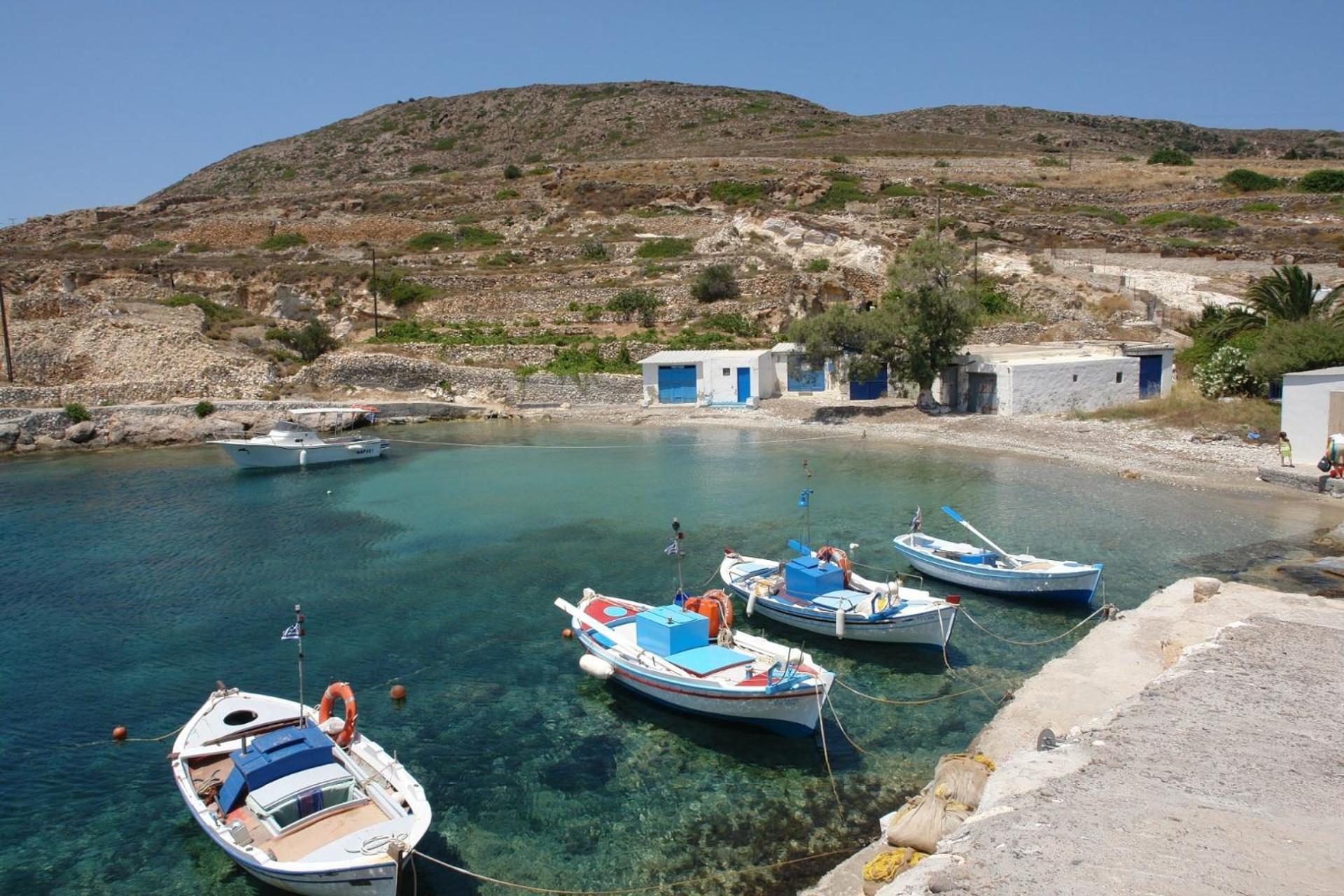 Apanemo Beach House Agios Nikolaos Kímolos المظهر الخارجي الصورة